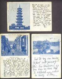 image of Shanghai, 3 postcards sent by a photographer in Shanghai to his family in Scotland