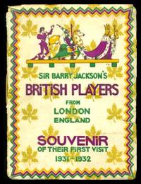 image of SIR BARRY JACKSON'S COMPANY OF BRITISH PLAYERS FROM LONDON ENGLAND TO THE DOMINION OF CANADA 1931 - 1932