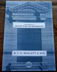 R F G HOLLETT & SON Occasional List 59 Architecture And Archaeology