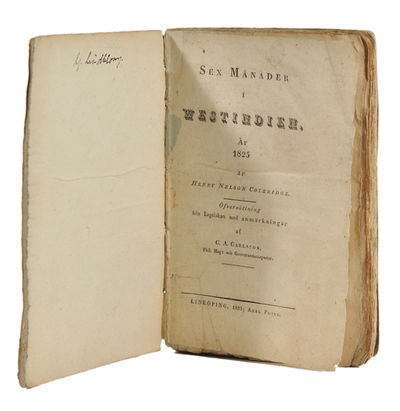 Sex månader i Westindien, år 1825. Öfversättning…