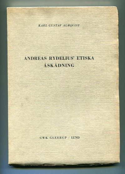 Andreas Rydelius’ etiska åskådning. [A.a.].