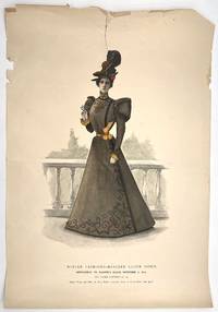 Supplement to Harper's Bazar -November 6, 1897, Winter Fashions-Braided Cloth Gown