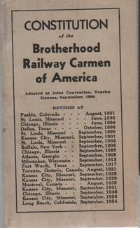 CONSTITUTION OF THE BROTHERHOOD RAILWAY CARMEN OF AMERICA