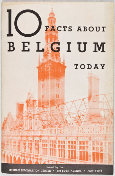 New York: Belgian Information Center, 1941. First edition. Softcover. vg. Quarto. Unpaginated. Origi...