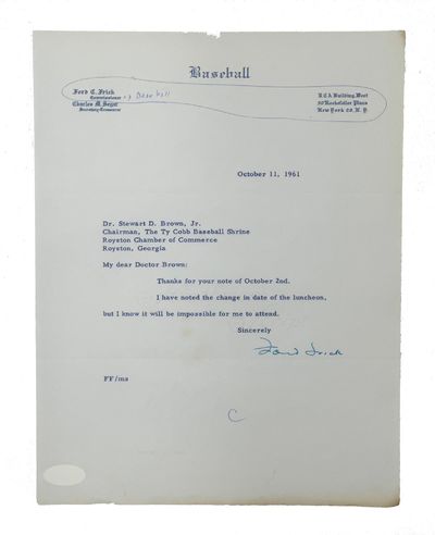Typed Letter Signed