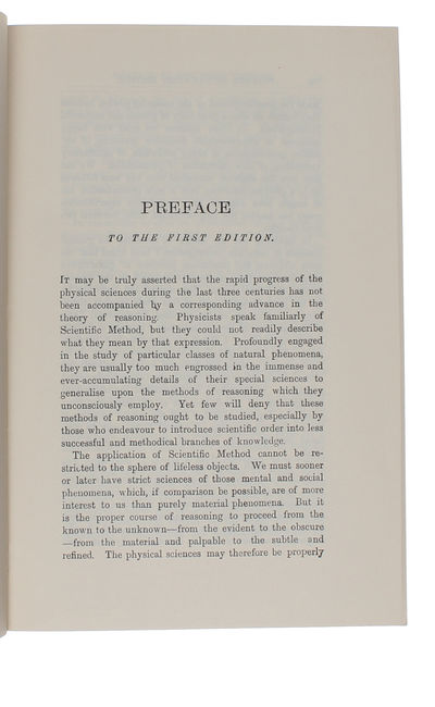 The principles of Science. A Treatise on Logic and Scientific Method. New Introduction by Ernest Nagel. (photo 4)