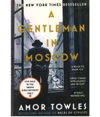 A Gentleman in Moscow by Amor Towles (2017, Paperback, English) by AMOR TOWLES - 2017