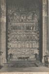 Postal B/N 0104 : Monastir de Poblet: Altar Major