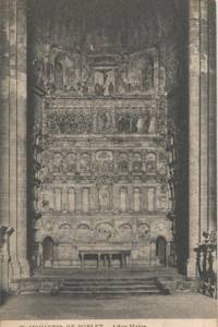 Postal B/N 0104 : Monastir de Poblet: Altar Major by Varios - 1920 - from EL BOLETIN (SKU: 141170)