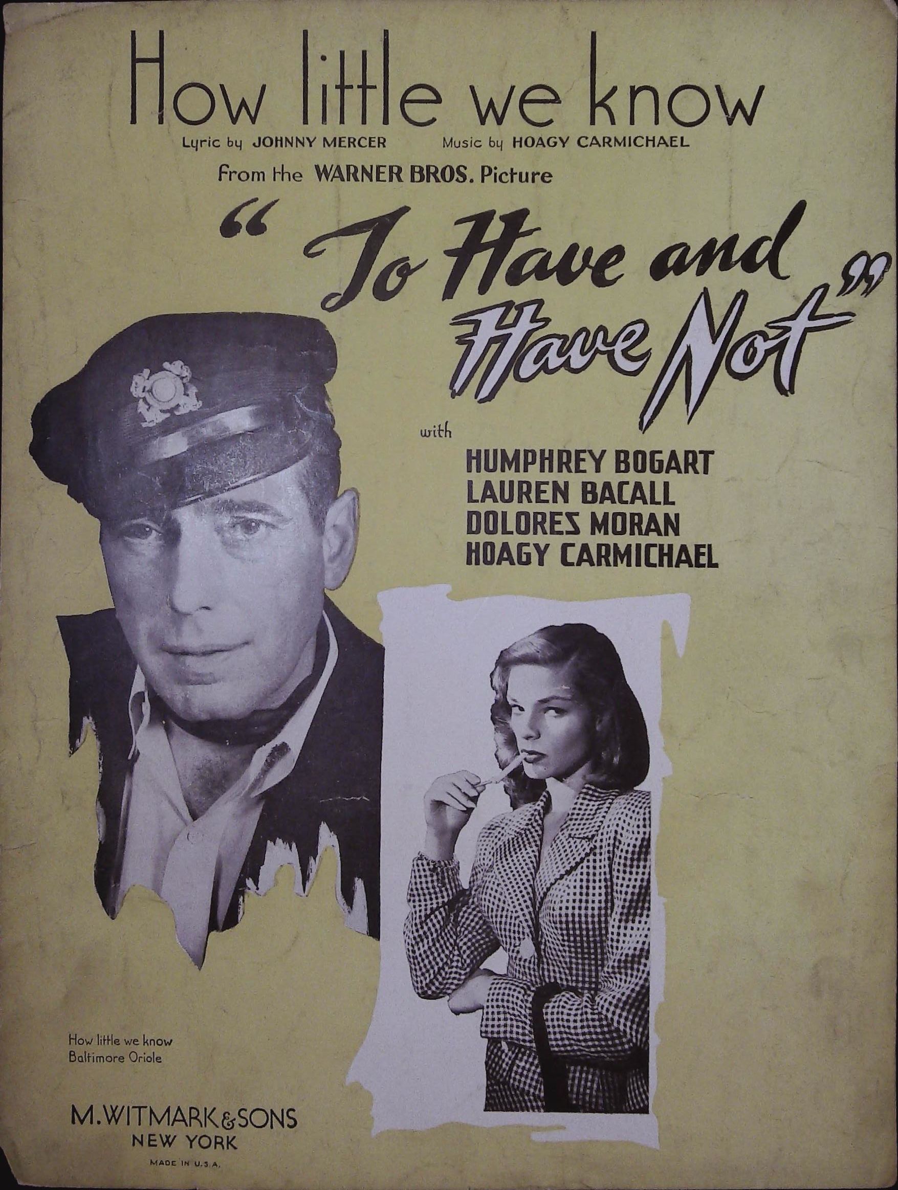 have and to have not