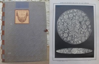Fonds de bonnets du XIXe siècle.  Collection A.…