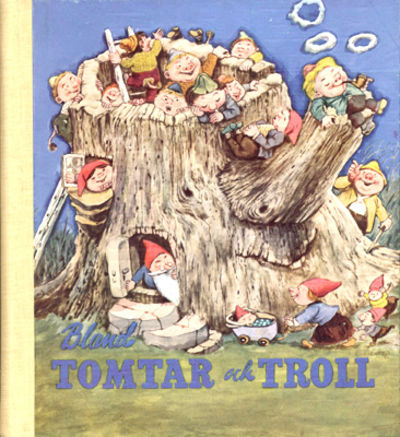 Bland tomtar och troll. En samling sagor. Med…