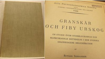 Granskär och Fiby urskog. En studie över…