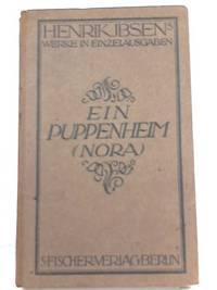 Ein Puppenheim by Henrik Ibsen - Hardcover - 1919 - from World of Rare Books (SKU: 1568201254IEV)
