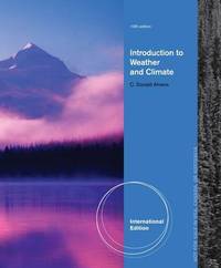 Meteorology Today: An Introduction to Weather, Climate and the Environment, International Edition