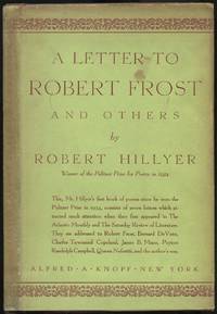 A Letter To Robert Frost and Others