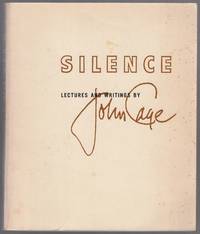 cover of Silence: Lectures and Writings