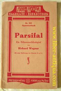 image of Parsifal: Ein Bühnenweihfestspiel; Operntextbuch Nr. 308
