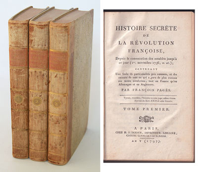 Histoire secrète de la révolution françoise.…