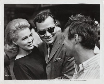 Universal City: Universal Studios, 1965. Vintage reference photograph of director Norman Jewison, pr...