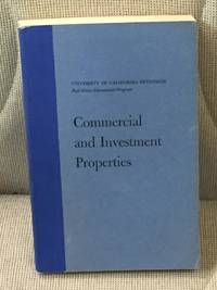 Commercial and Investment Properties, a Series of Lectures, Handbook Number 1 by Paul F. Wendt (editor), Duncan B. Campbell (Course coordinator) - 1955