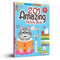 201 Amazing Activity Book - Fun Activities and Puzzles For Children: Spot The Difference, Logical...