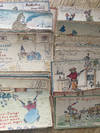 View Image 3 of 8 for Group of 88 Hand Illustrated Postcards relating to St. Joe, Missouri with caricatures of the West, N... Inventory #30604