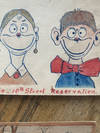 View Image 7 of 8 for Group of 88 Hand Illustrated Postcards relating to St. Joe, Missouri with caricatures of the West, N... Inventory #30604