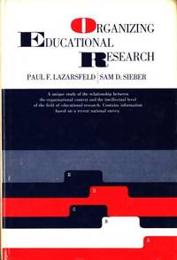 Organizing Educational Research. An Exploration.