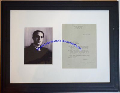 George Gershwin Endorses Simon Bucharoffs The Modern Pianists Text Book In 1931 Letter