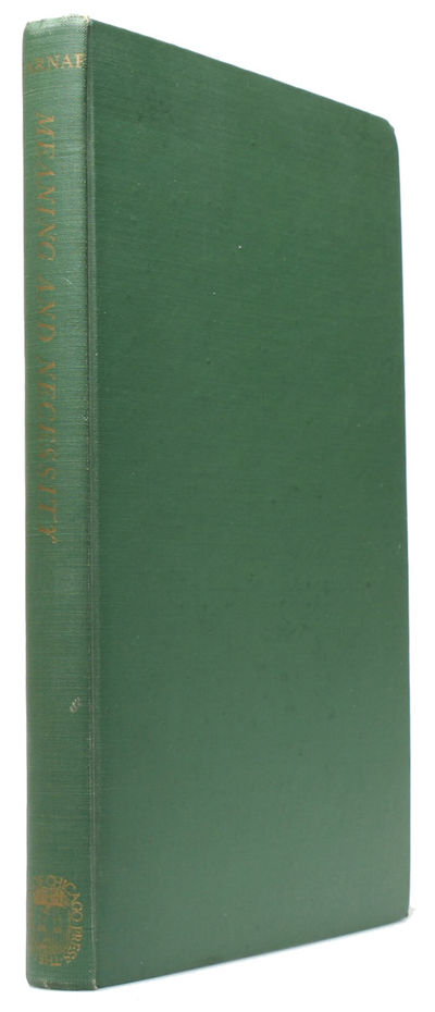 Meaning and Necessity. A Study in Semantics and…