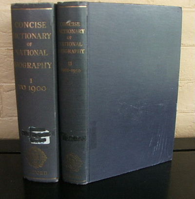 The Dictionary of National Biography - The Concise Dictionary