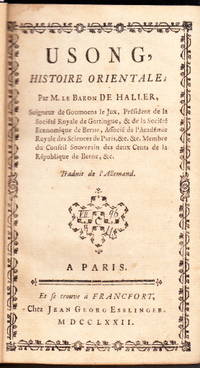 Usong, histoire orientale, par m. le Baron de…
