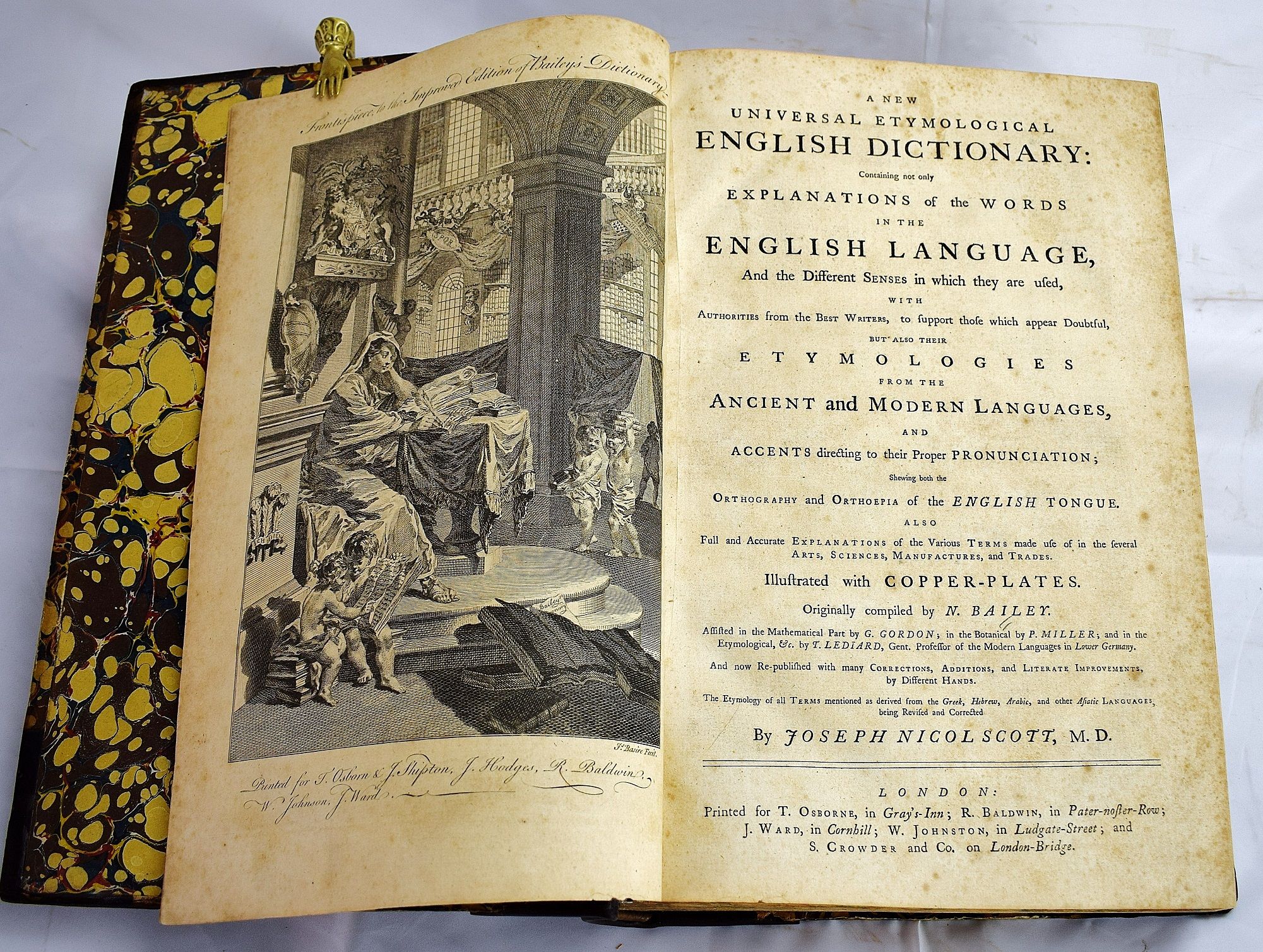 A new universal etymological English dictionary containing not only