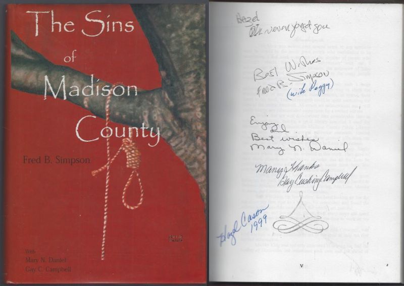 Image for SINS OF MADISON COUNTY SINS OF MADISON COUNTY