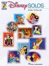 Disney Solos Violin Book: Sheet Music for Violin (Includes Online Access Code)