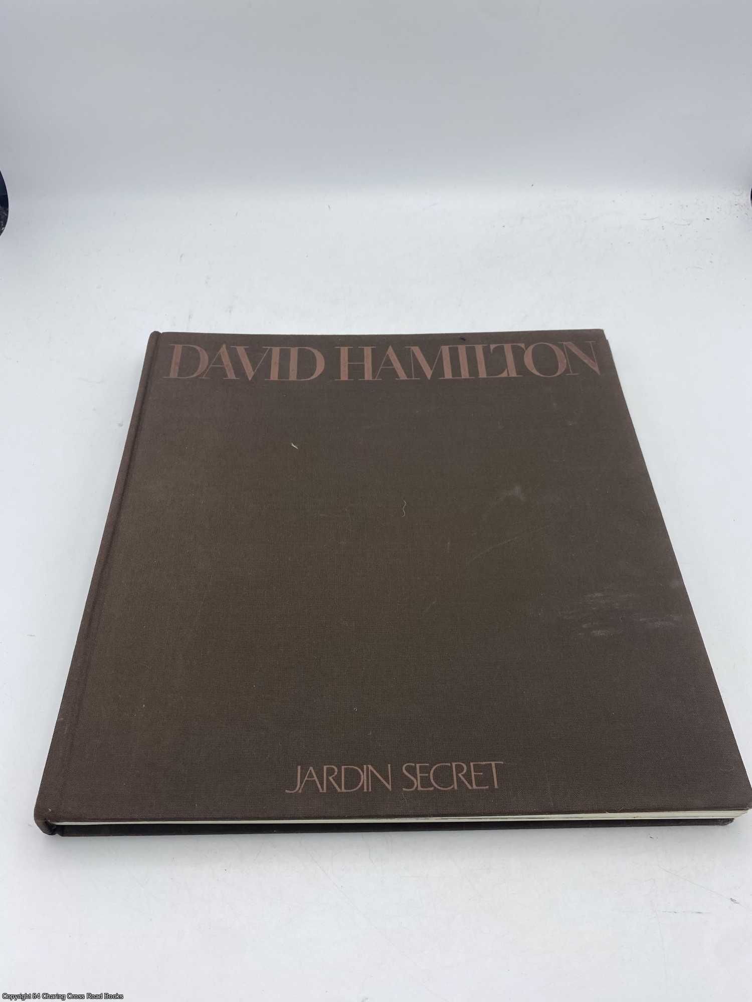 希少本】1981年 DAVID HAMILTON JARDIN SECRET 希少】David Hamilton