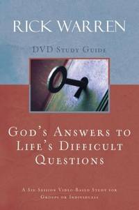 God's Answers to Life's Difficult Questions Study Guide