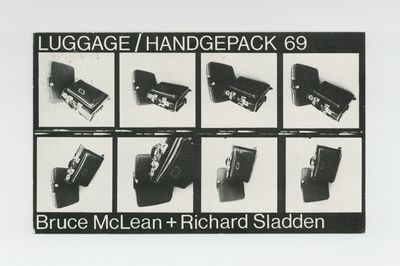 [Bruce McLean + Richard Sladden] Bei Konrad Fischer (3-29 September [1969]