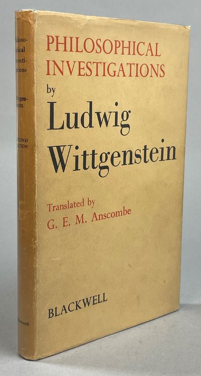 Philosophical Investigations. Translated by…