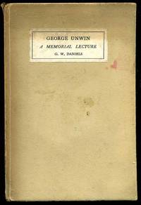 image of George Unwin : A Memorial Lecture