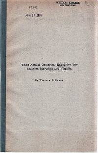 cover of THIRD ANNUAL GEOLOGICAL EXPEDITION INTO SOUTHERN MARYLAND AND VIRGINIA.; (From the Johns Hopkins University Circulars, No. 81.)