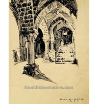 Original Hand Sketched Illustration by May Wilson Preston 1906 Mont St-Michel