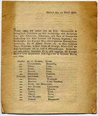 Malmö den 12 marti 1807.