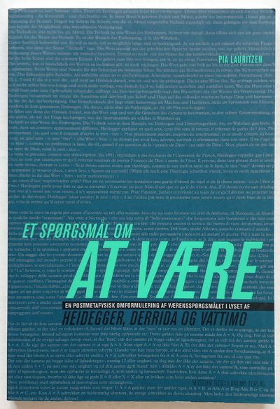 Et spørgsmål om at være. En postmetafysisk…