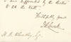 Cryptic 1885 Letter of Poet James Russell Lowell to an English Editor