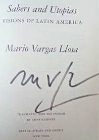 Sabers and Utopias (SIGNED) by Mario Vargas Llosa - Signed First Edition - Feb. 27, 2018 - from Charm City Books (SKU: BS12686)