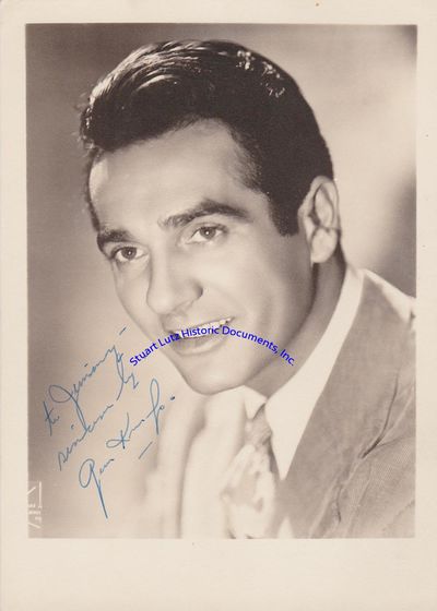 Signed Photograph Of Gene Krupa