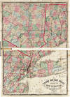 View Image 2 of 5 for 12000 Square Miles Around New York City. From New Haven To Trenton. From Long Branch To The Catskill... Inventory #4201