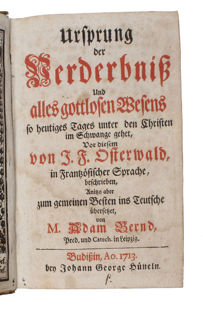 Ursprung der Verderbniss und alles gottlosen Wesens. So heutiges Tages unter den Christen im Schwange gehet. (photo 2)
